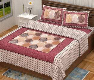 Rekha boutique Cotton Double Bed Cover