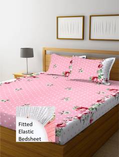TerryFox Reversible Cotton Double Bed Cover