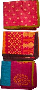 NILU CRAFT 100 TC Cotton Single Printed Flat Bedsheet