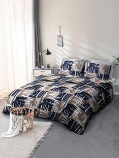 Cortina Microfiber Double Flat 144 TC Floral Bedsheet