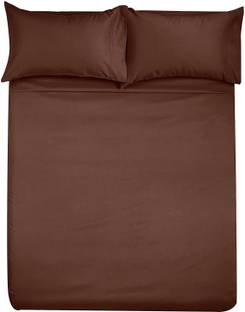 Optra Microfiber Single Flat 180 TC Solid Bedsheet