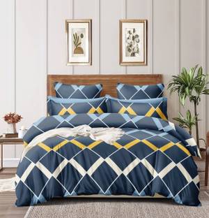 TH Decors Cotton Queen Sized Bedding Set