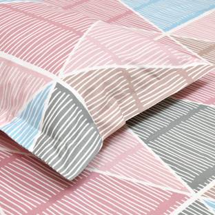haus & kinder Cotton King Flat 144 TC Printed Bedsheet