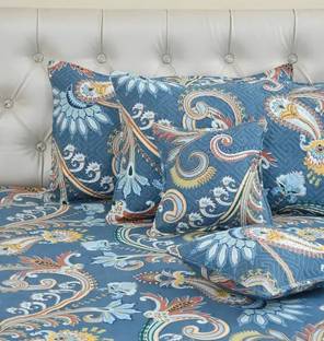 Damac Microfiber King Flat 180 TC Printed Bedsheet