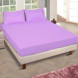 ROMEE 150 TC माइक्रोफ़ाइबर सॉलिड बेडशीट