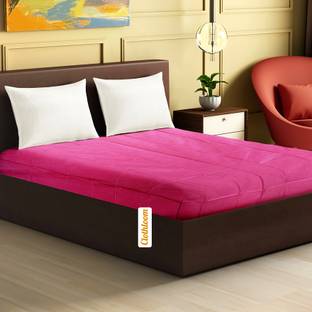 Clothloom PVC Double Flat 190 TC Self Design Bedsheet