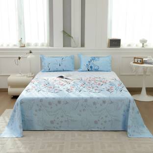 Story@home Cotton King Flat 240 TC Printed Bedsheet
