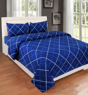 A Next Step Reversible Cotton Double Bed Cover