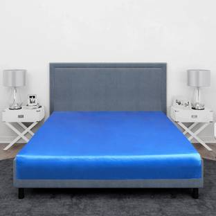 Ognaniser Villa PVC Double Flat 210 TC Solid Bedsheet