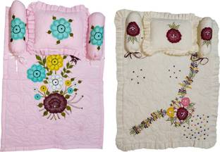Eram Weavers 250 TC Cotton Single Embroidered Flat Bedsheet