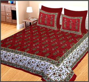 Leo Creation Cotton Double Bed Spread