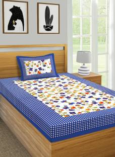 Indian Royal Fashion Cotton Single Bed Cover