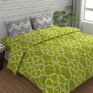 Huesland 144 TC Cotton Double Solid Flat Bedsheet