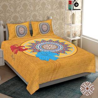 Indian Royal Fashion Cotton Double Bed Spread
