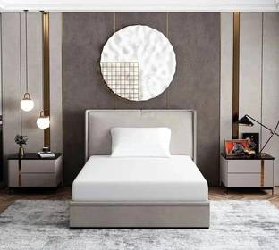 lacoza Cotton Blend Single Flat 400 TC Solid Bedsheet