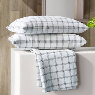 Layers 225 TC Cotton Blend Double Printed Flat Bedsheet