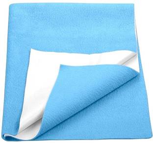 Nandanigarments 200 TC Polycotton Single Solid Flat Bedsheet