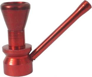 Vyxoo Inc 3 Inch Mini Hookahs Red Metal Smoking Pipe Beer Bong Funnel