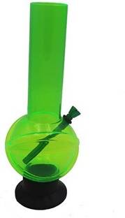 MFTONLINE 8 Inch Strong Acrylic Mix Green Bong Beer Bong Funnel