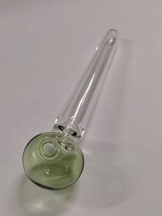 LEAHANA 2.5 inch Glass Snorter Lush Faun Beer Bong Funnel