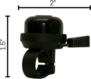 Calibre HIGH-QUALITY ALLOY BICYCLE BELL (LEFT SIDE) Bell