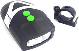 SVNDAY 3 LED Front Light & Bell Bell (Black) Bell