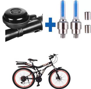 E-Shoppe Cycle Bell And Tyre Light For Rapid Plus 26T Bell