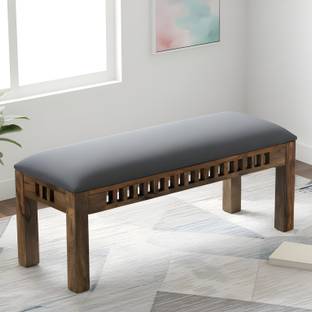 Flipkart Perfect Homes Milford Sheesham Wood Accent Solid Wood 3 Seater