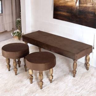 Ikiriya Cairo Sheesham Wood Accent Solid Wood 5 Seater