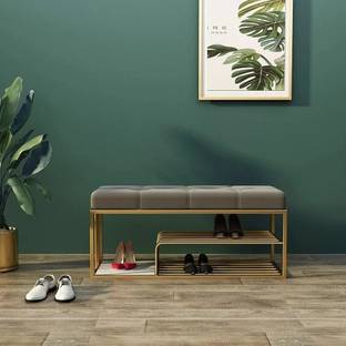 ZUHAIB CRAFTED LEGACY Modern Bench with Storage Bench Ottoman for Sitting Home and Office etc. Fabric 3 Seater