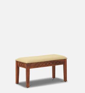 Allie Wood Sheesham ( Rosewood ) Solid Wood 2 Seater