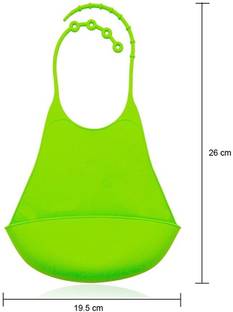 Health And Yoga Ultra soft Silicon bibs for babies