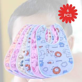 house of common Baby Button Bibs Apron for Waterproof3044