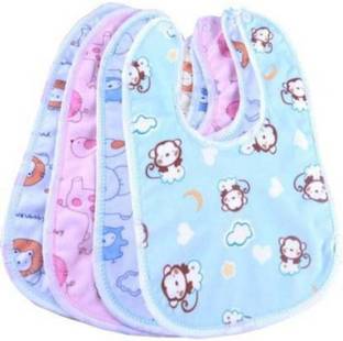 Little Bloom waterproof, super soft cotton daily use, elegant and stylish velcro bib for baby