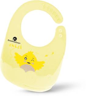 StarAndDaisy Soft Silicon Chick Printed Bibs for 3 to 6 Years Baby Girl & Boys