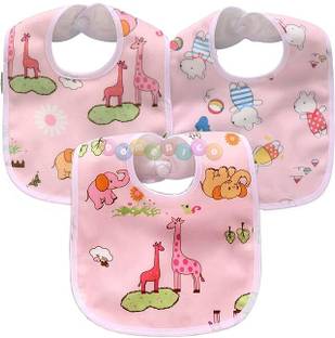 Vadhavan New Born Water Resistant-Premium Super Soft Cotton Daily Use bibs