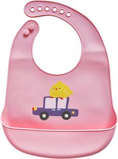 BABY HIVE Silicon Baby Bib for Feeding & Weaning Babies, Waterproof