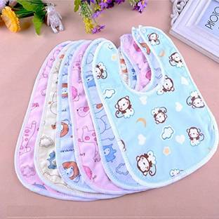 Hardan Waterproof Baby Apron With Bib (Set Of 6)