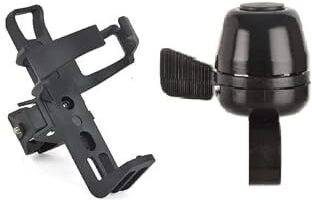 FCC RACING Bottle Holder with Cycle Bell for Bicycle Water Bottle Bicycle Bottle Holder