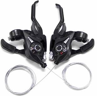 SHIVEXIM Premium 3*7 Speed & 3*7 Vitesses Gear Shifter Shift/Brake Lever Bicycle Brake Disk Bicycle Brake Disk