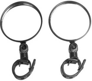 IndiaLot Manual Rear View Mirror For Universal For Bike/Bicycle Universal 2pcs Bicycle Brake Disk