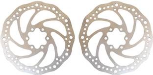 LEADER Bicycle - Disc Brake Set Threadless for All cycles Bicycle Brake Disk