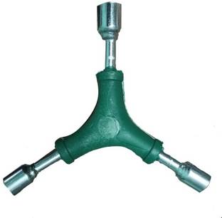 IndiaLot Bicycle Y Handle Hex Socket Wrench Tool 3 Way Key Socket Cycling Tool 1pc Bicycle Brake Disk
