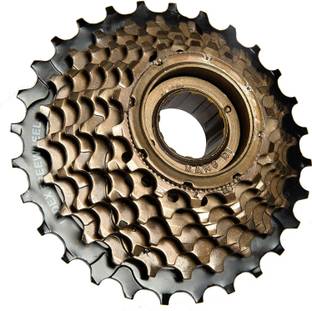 DSTECHBAR 7 Speed Bicycle Freewheel 14-28 T Road Compatible with Gear Cycle 21 Speed Bicycle Brake Disk