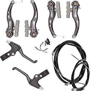 IRONCORE Cycle Brake Clutch Wire Pad Combo for V Brakes Power Brakes Bicycle Brake Disk