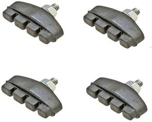 IndiaLot Kids Cycle Brake Shoes 12T 14T 16T 20T Bicycle Caliper Brakes Pad Rubber 4PCS Bicycle Brake Disk