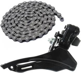NSV Bicycle Pull UP Front Derailleur FD For Gear Speed Up With 116 Link Gear Chain Bicycle Brake Disk