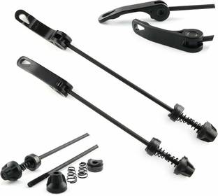 IndiaLot Cycle MTB Wheel Hub Front Rear Skewers Quick Release Skewer Clip Bolt Lever Axle Bicycle Brake Disk