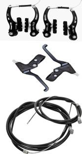 Divyansh BICYCLE POWER BREAK+LEVER+WIRE SET Bicycle Brake Disk