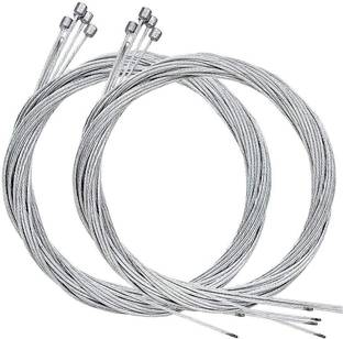 Onbicle Cycle Gear Wire Cable Steel Shift Break Cable Inner Derailleur 80inch Long 10pcs Bicycle Brake Disk
